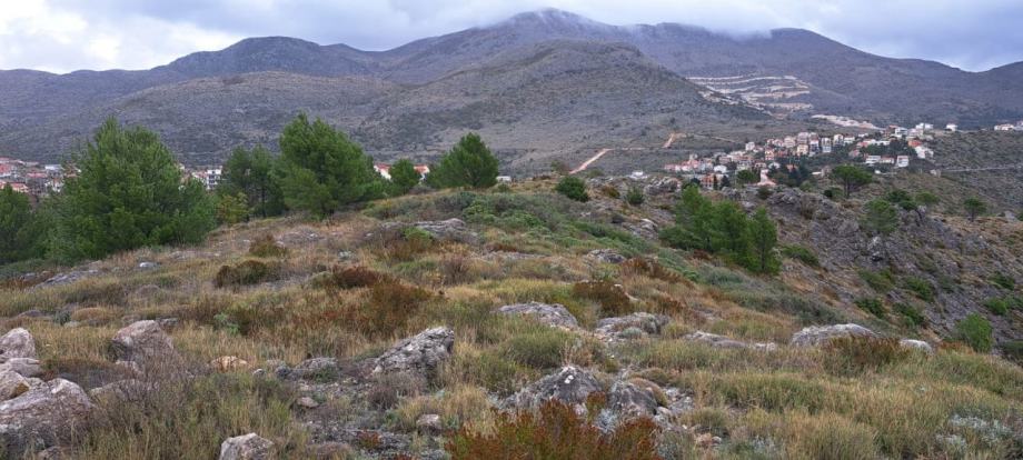 Građevinsko zemljište na Ivanici u blizini graničnog prijelaza Brgat s pristupom infrastrukturi